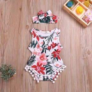 Floral jumpsuit